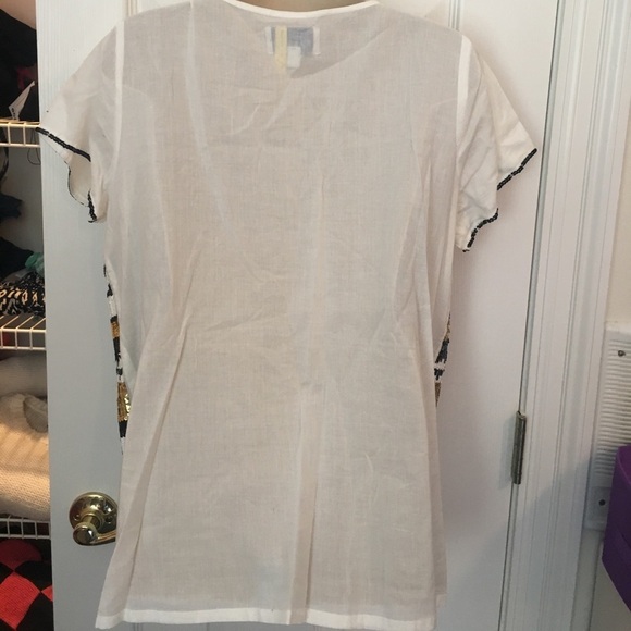 Sabine white sequin top- medium - Picture 5 of 5